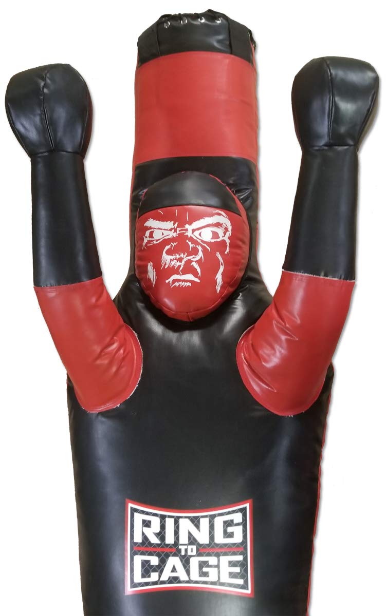 Best Boxing MMA Muay Thai Punching Bag & Training Dummy - Heavy Duty Martial Arts Equipment for Home Gym, Self Defense Practice & Combat Sports Training