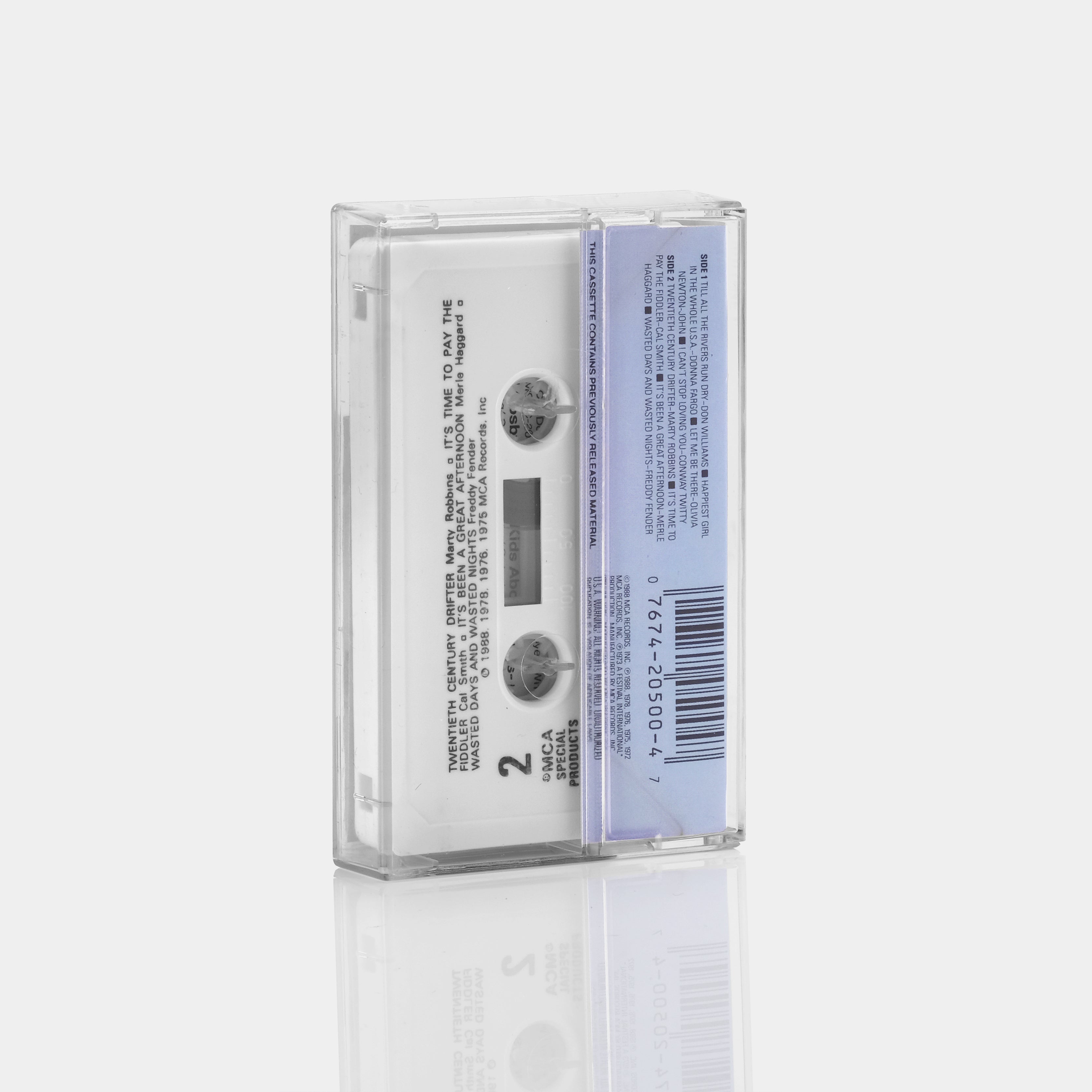 70's Country Hits Music Cassette Tape - Vintage Country Music Collection for Home, Car & Retro Music Lovers