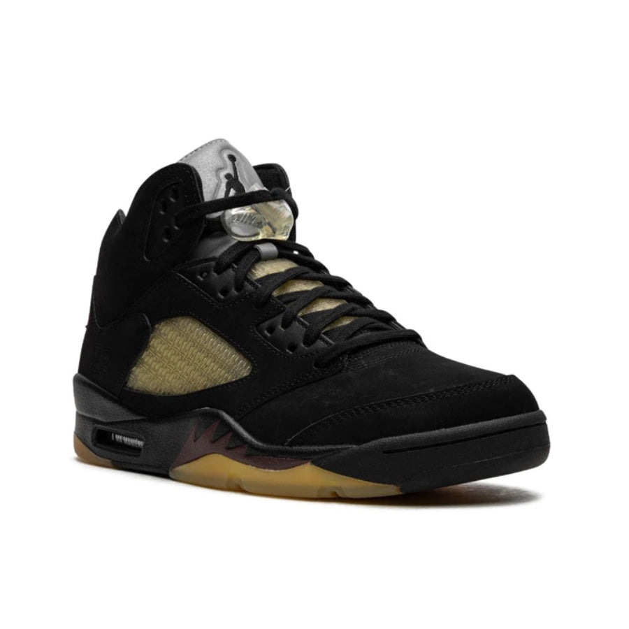 Air Jordan 5 Retro A Ma Maniere Dusk Black Burgundy Crush Sneakers - Men's Basketball Shoes for Streetwear & Casual Outfits