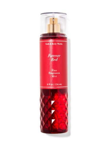 Bath & Body Works Forever Red Gift Set - Fine Fragrance Mist & Body Cream Duo (Packaging May Vary) | Romantic Date Night & Special Occasion Gift for Her