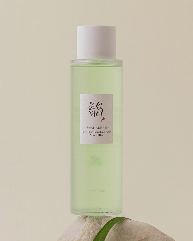 Beauty of Joseon Green Plum Refreshing Toner with AHA & BHA - Korean Skincare for Pore Minimizing & Exfoliation - Perfect for Daily Hydration & Brightening Routine