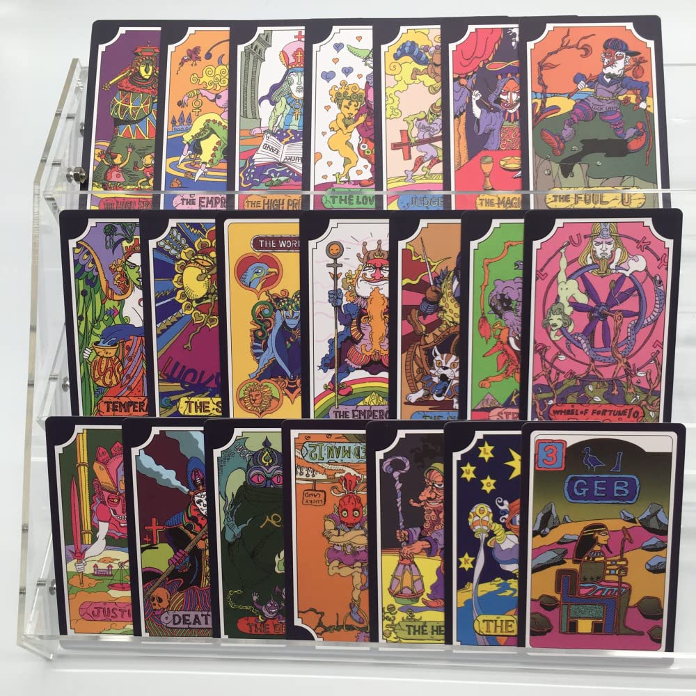 Milcraft Adventure Anime Tarot Cards - 31 Pcs JoJo's Bizarre Adventure Tarot Deck for Divination, Board Games & Party Entertainment | Perfect for Anime Fans, Collectors & Game Nights