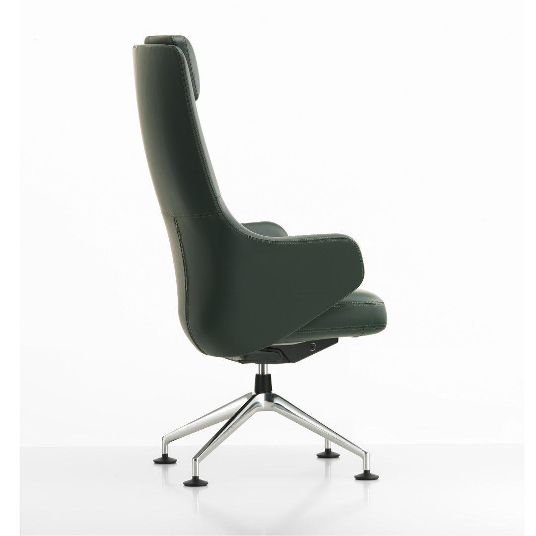 Premium Ergonomic Conference Chair - High Back Executive Office Chair with Adjustable Height & Lumbar Support - Ideal for Boardrooms, Home Offices & Professional Workspaces