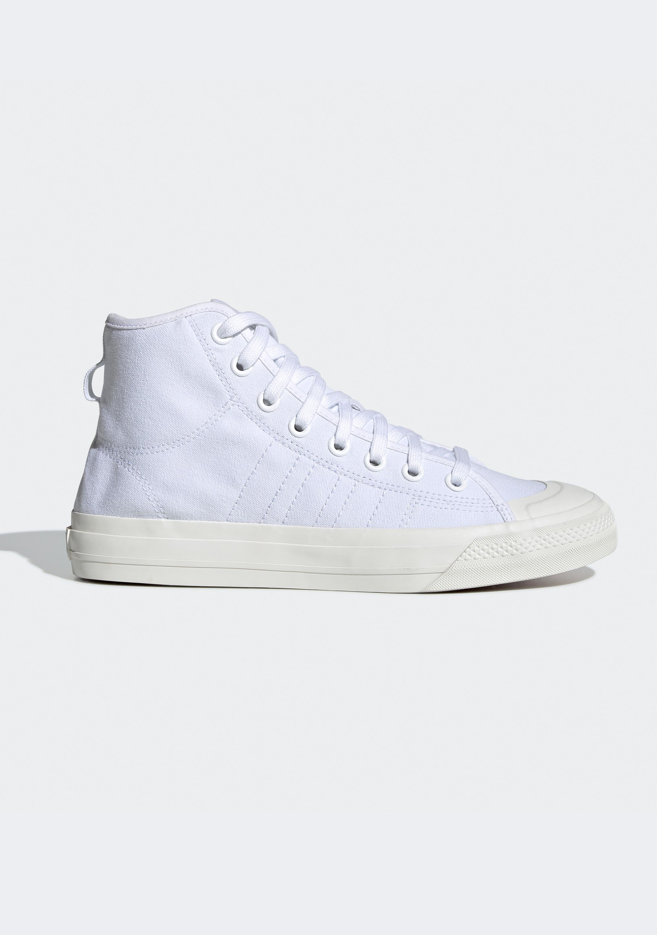 Adidas Unisex Nizza RF HI Sneakers - Classic High-Top Canvas Shoes for Men & Women | Casual Streetwear, Skateboarding & Everyday Fashion