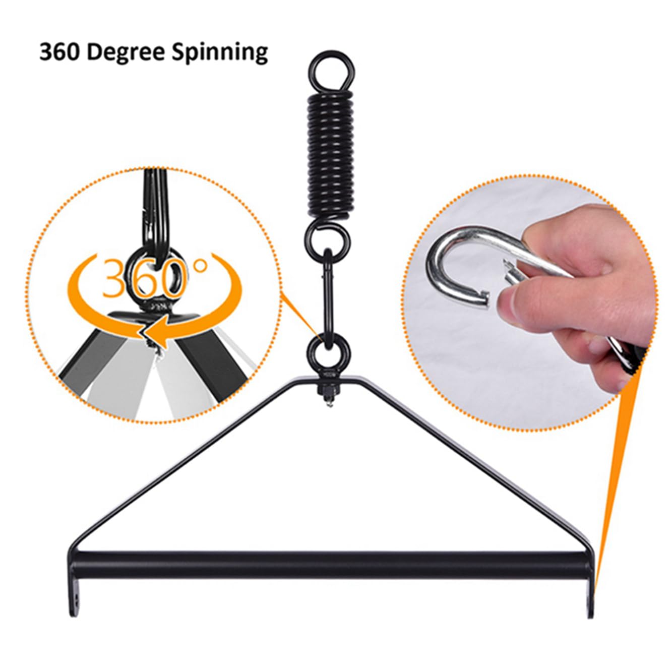 360° Rotating Sex Swing - BDSM Bondage Restraints Kit for Adults & Couples | Premium Bedroom Swing Toy, Yoga Swing & Kinky Sex Furniture | Perfect for Ceiling Mount, Spice Up Intimacy & Indoor Fitness Training
