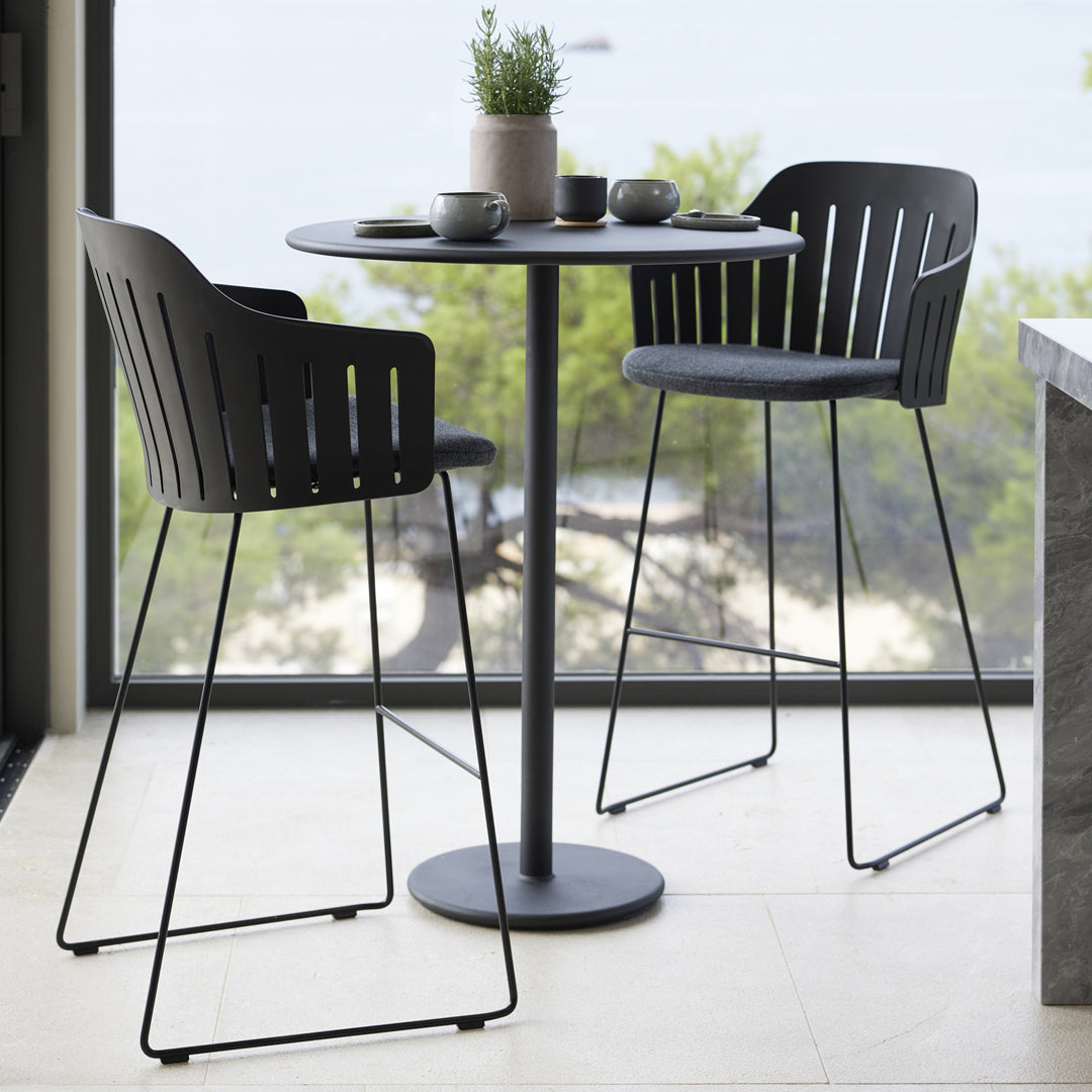 Choice Bar Chair with Sled Base & Comfortable Seat Cushion - Perfect for Kitchen Islands, Breakfast Nooks & Home Bars