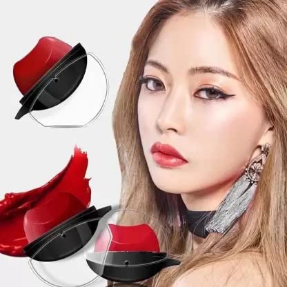Long Lasting Waterproof Matte Lipstick - Apple Shaped Lipstick for All-Day Wear, Perfect for Parties, Dates & Everyday Makeup