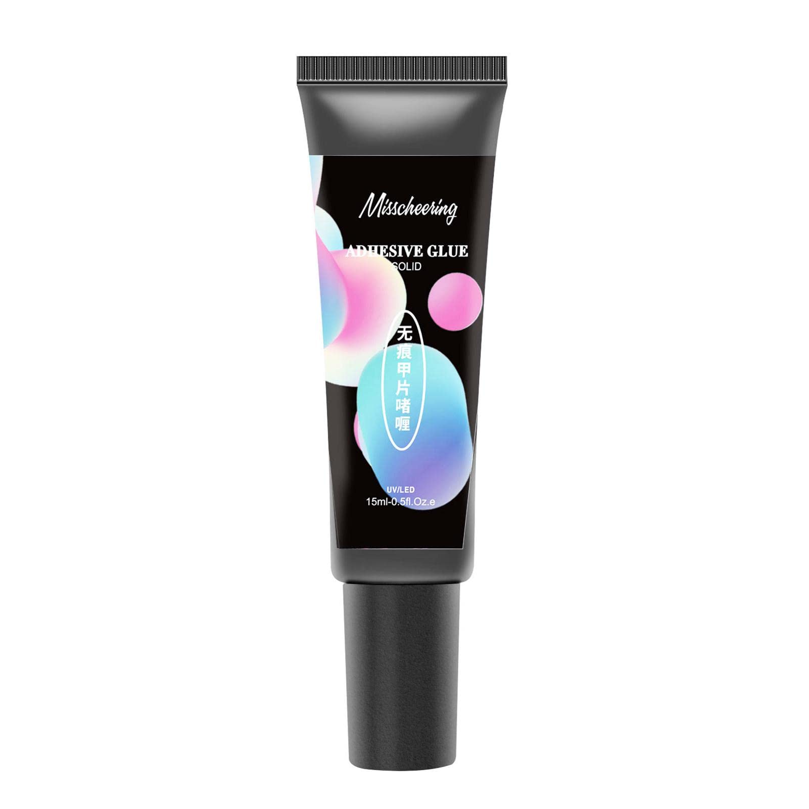 Shenbo Professional Nail Glue Gel Kit - No Wipe Adhesive for Nail Tips, Rhinestones & Nail Art | Transparent Nail Extension Gel Polish | Perfect for Salon, DIY Manicures & Nail Enhancements | Strong Bond for Acrylic Nails, Press On Nails & False Nail Applications at Home or Professional Use
