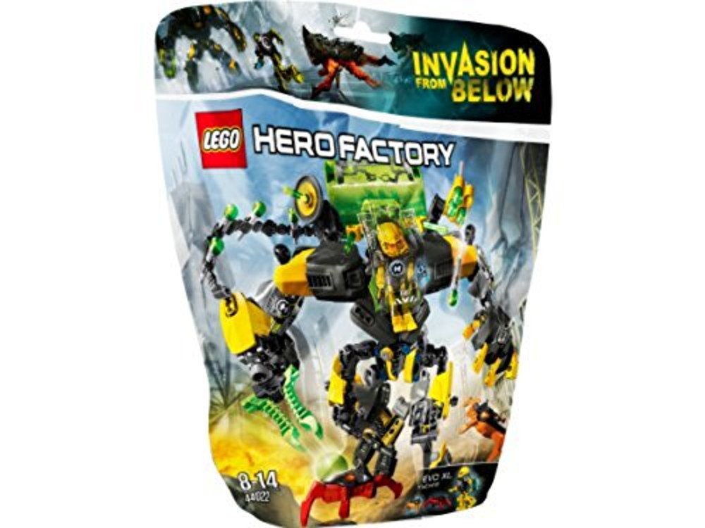 LEGO Hero Factory 44022: Evo XL Machine Building Set - STEM Educational Toy for Kids Ages 8-12 | Creative Construction Playset for Birthday Gifts & Indoor Activities