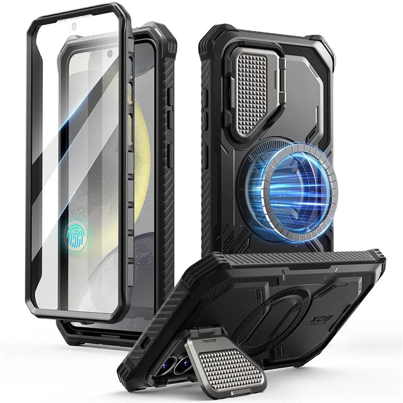 Galaxy S25 Plus Case - BLASON Armorbox Full Body Protective Cover with Military-Grade Drop Protection | Perfect for Outdoor Activities, Travel & Daily Use