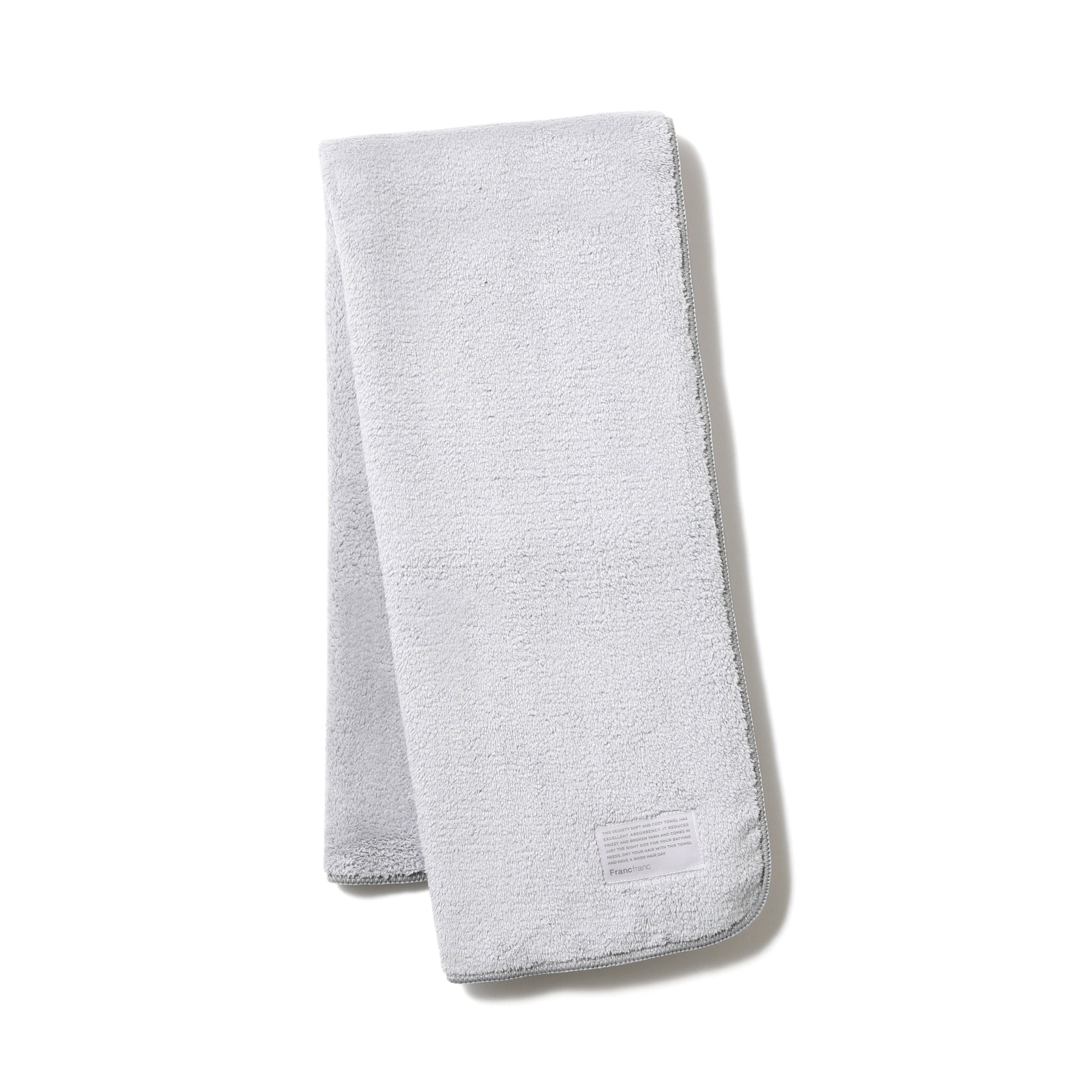 Premium Microfiber Face Towel - Soft & Absorbent Gray Facial Towel for Skincare, Makeup Removal & Gym Use