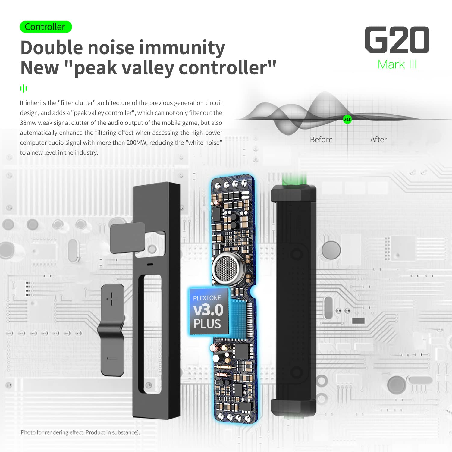 G20 Wired Earbuds with Microphone - In-Ear Stereo Bass Headphones, Noise Isolating Memory Foam Earphones, 3.5mm Jack Compatible with iPhone Android PC Laptop - Perfect for Workouts, Commuting & Gaming
