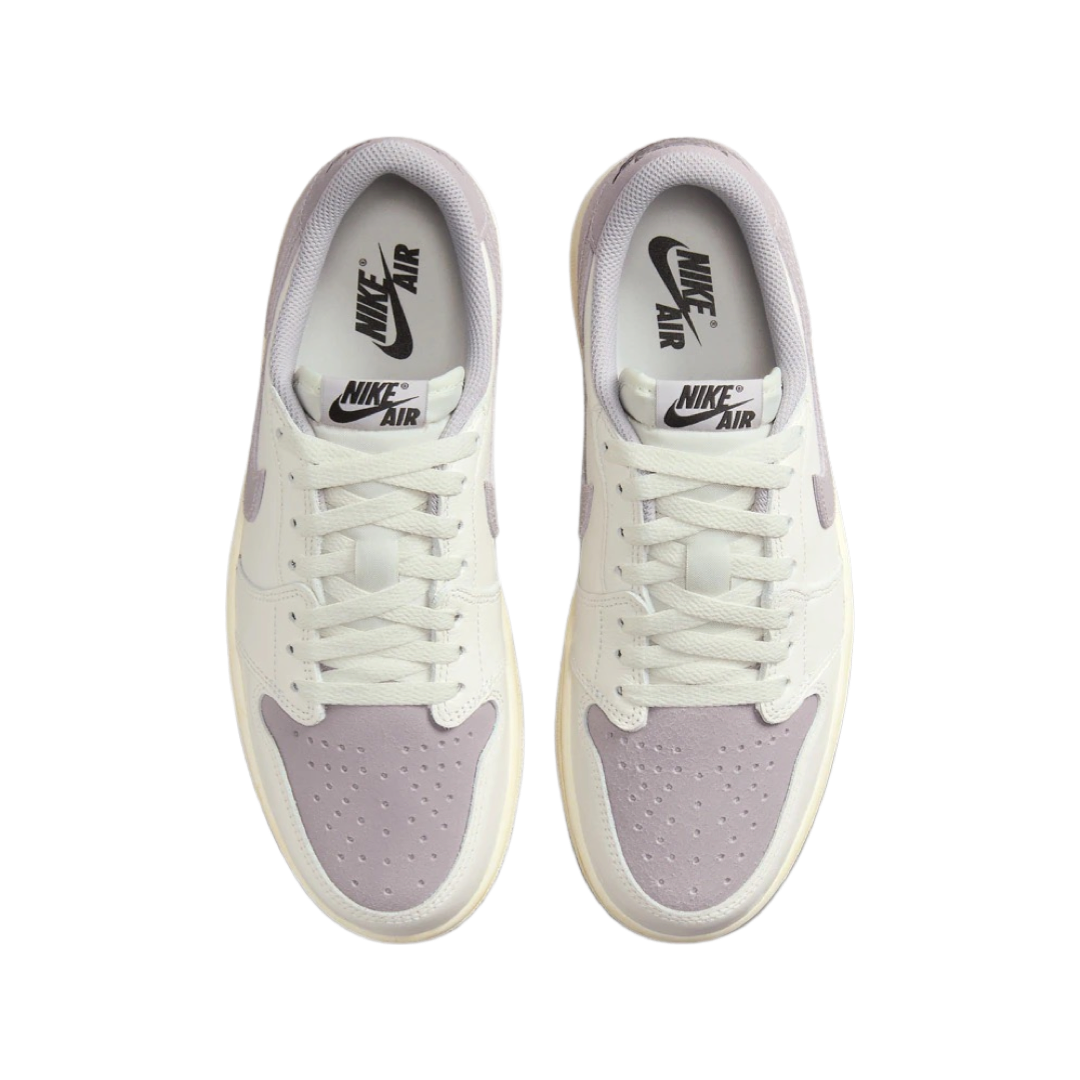 Air Jordan 1 Low OG Atmosphere Grey Sneakers - Men's Basketball Shoes for Casual Wear & Street Style - Perfect for Sports, Gym, and Everyday Fashion
