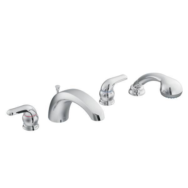 Moen Adler Roman Tub Faucet with Hand Shower in Chrome - 86998 Model | Perfect for Bathroom Renovation & Spa-Like Experience