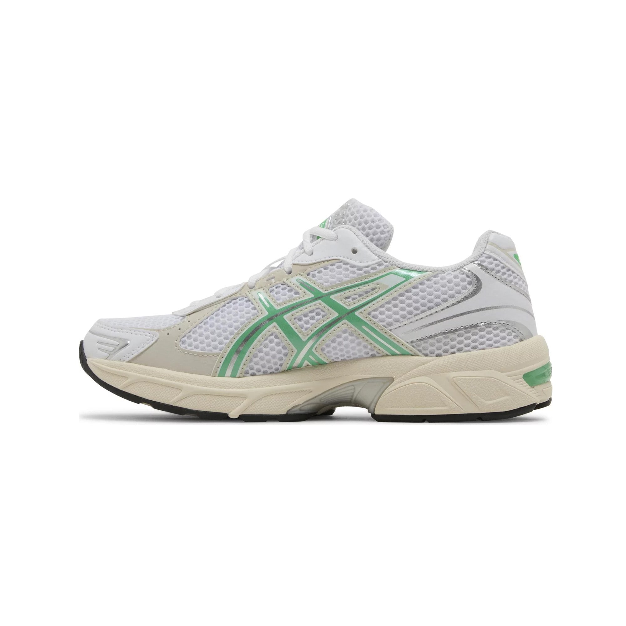 ASICS Gel 1130 Women's Running Shoes - White & Malachite Green | Lightweight Cushioned Sneakers for Jogging, Gym Workouts & Everyday Wear