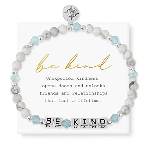 BE KIND / Silver Plated / White