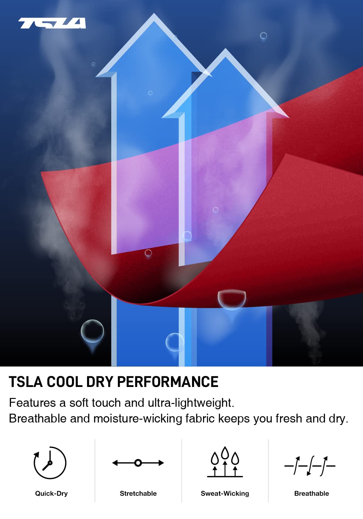 TSLA Men's 3 Inch Quick Dry Running Shorts - Breathable Mesh Workout Shorts for Jogging, Gym & Marathon Training - Lightweight Athletic Shorts for Men's Activewear