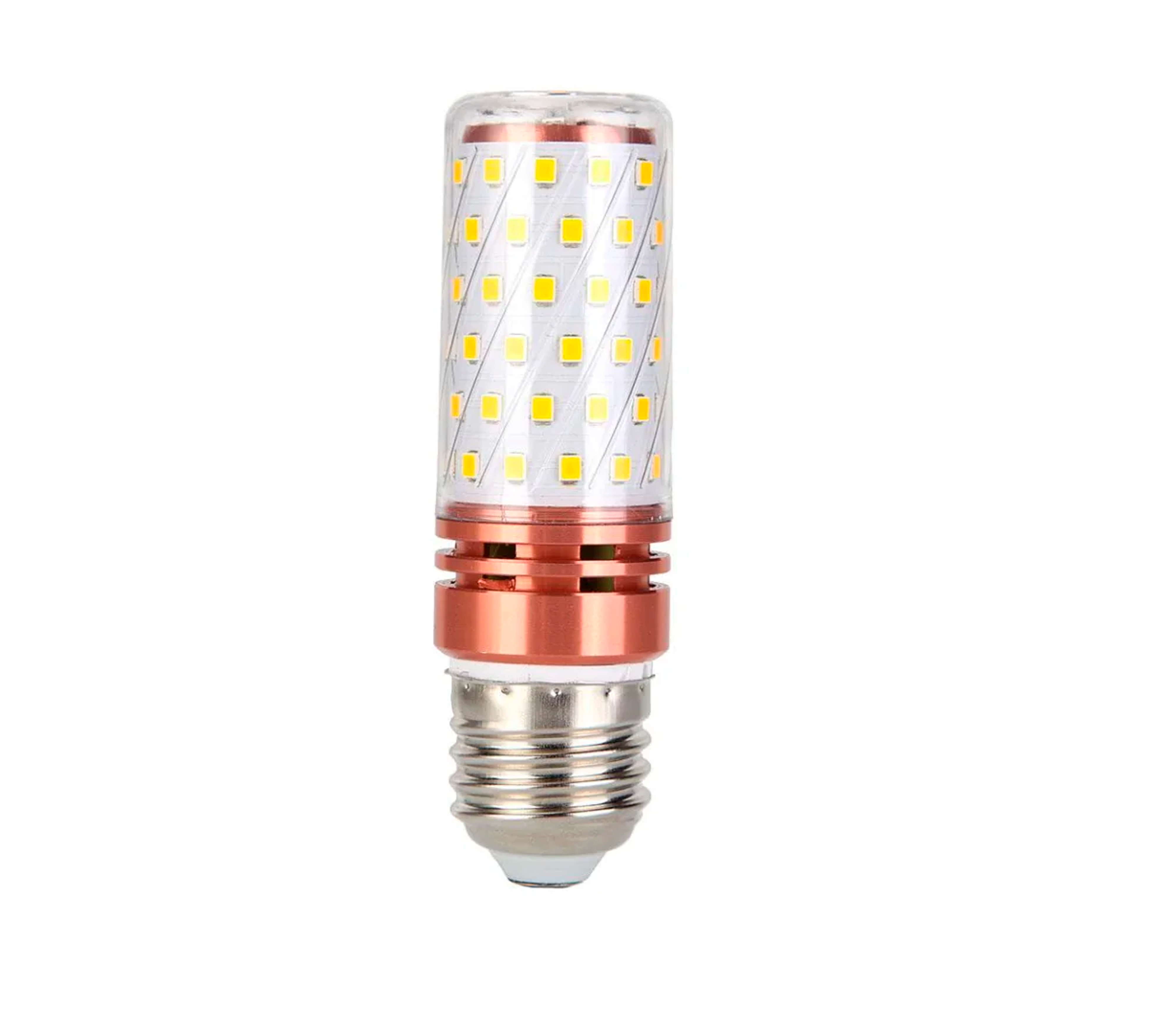 8W E27 LED Tubular Bulb - 85-265V Tricolor Light - Energy Saving & Long Lifespan - Perfect for Home, Office, and Commercial Lighting
