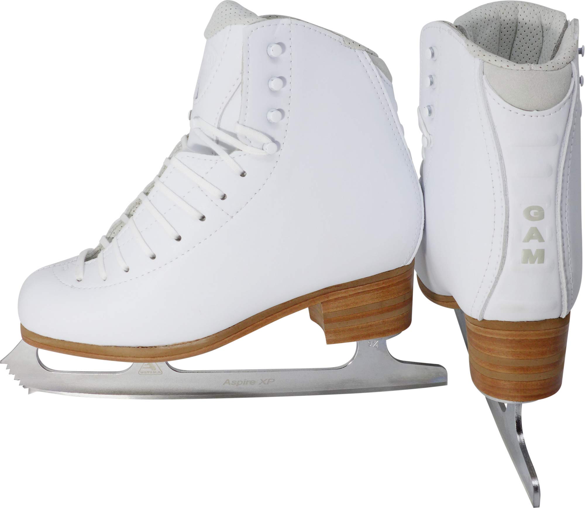 Jackson Ultima GAM Concept & Select Women's and Girls' White Figure Skates – Perfect for Ice Skating Lessons, Competitions, and Recreational Skating