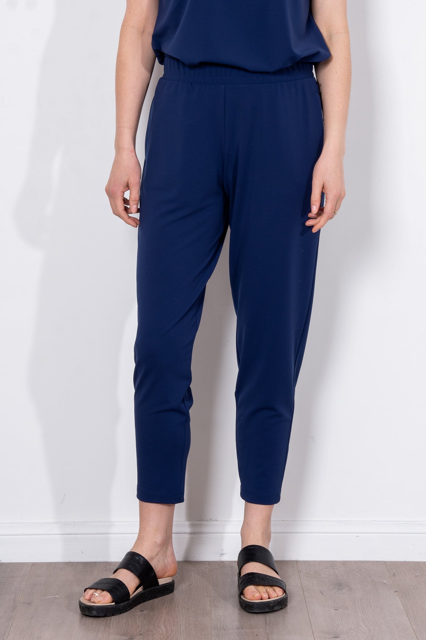 Mela Purdie Base Pant Powder Knit - Women's High-Waisted Stretch Yoga Pants for Workout, Lounge & Everyday Wear