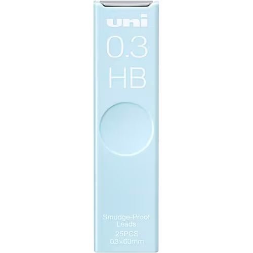 Premium uni Graphite Pencil Lead - Pale Color for Smooth Writing & Drawing | Mitsubishi Pencil | Ideal for Sketching, Note-Taking & Professional Artwork