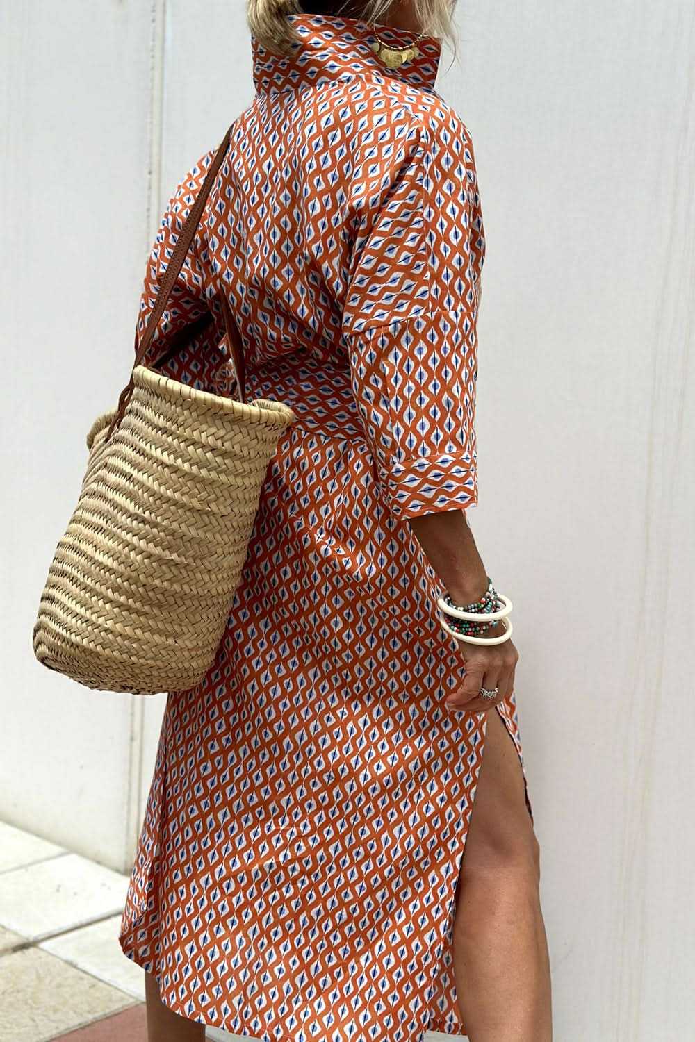 Stylish Women's Button Up Long Sleeve Dress - Perfect for Office Wear, Date Night & Casual Outings