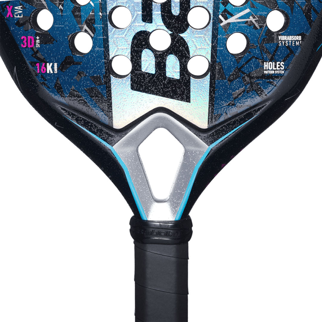 Babolat Air Viper Tennis Racket - Blue/Black | Lightweight & Durable for Competitive Play | Perfect for Singles & Doubles Matches