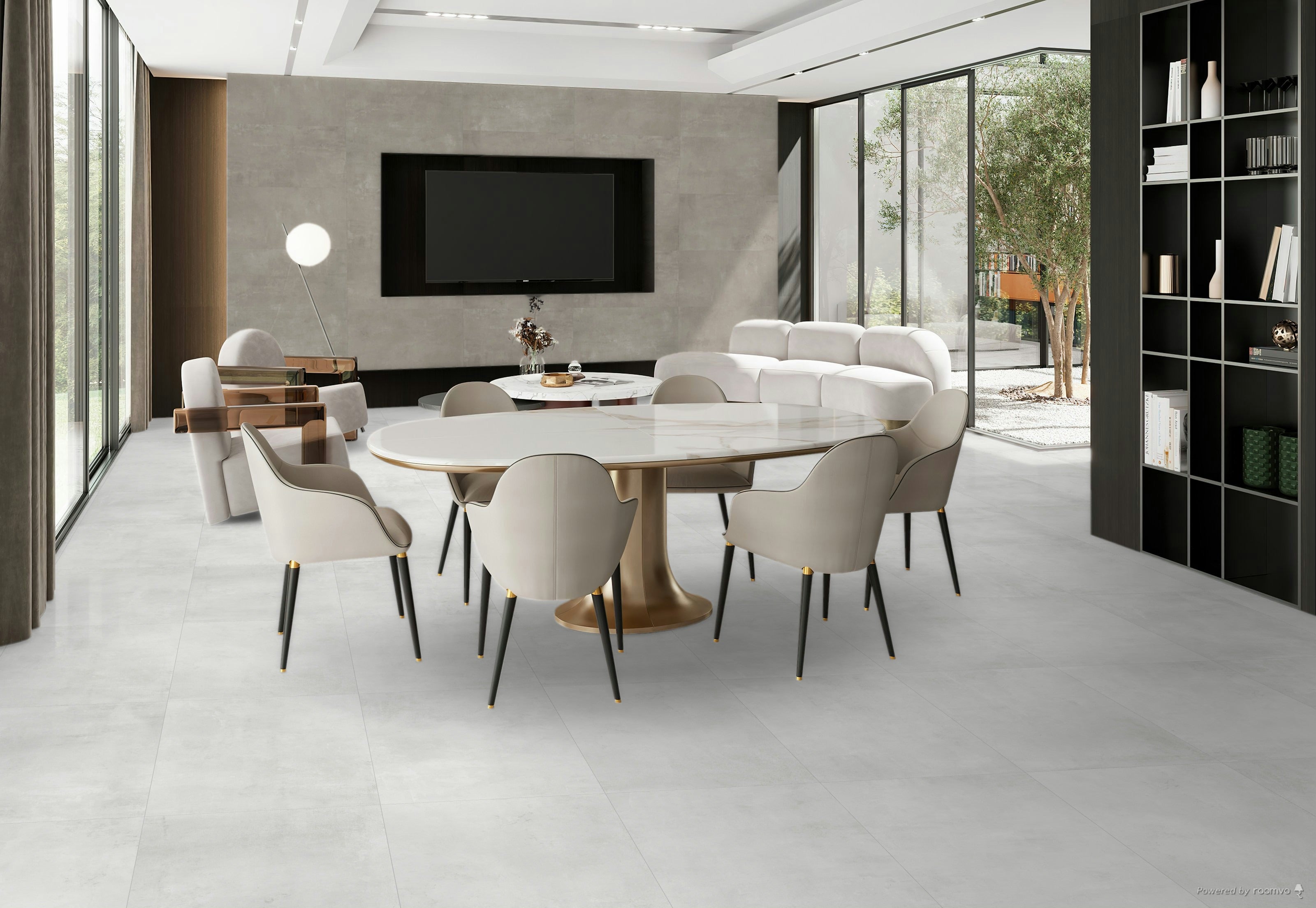 Premium TAU TEBA Flooring Tiles - 24