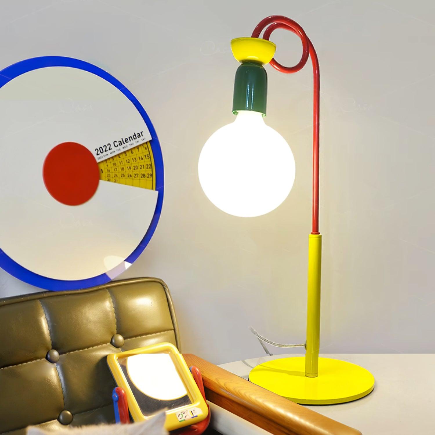 Circulo Play Table Lamp - Modern LED Night Light for Kids & Nursery - Perfect for Bedrooms, Playrooms & Reading Nooks