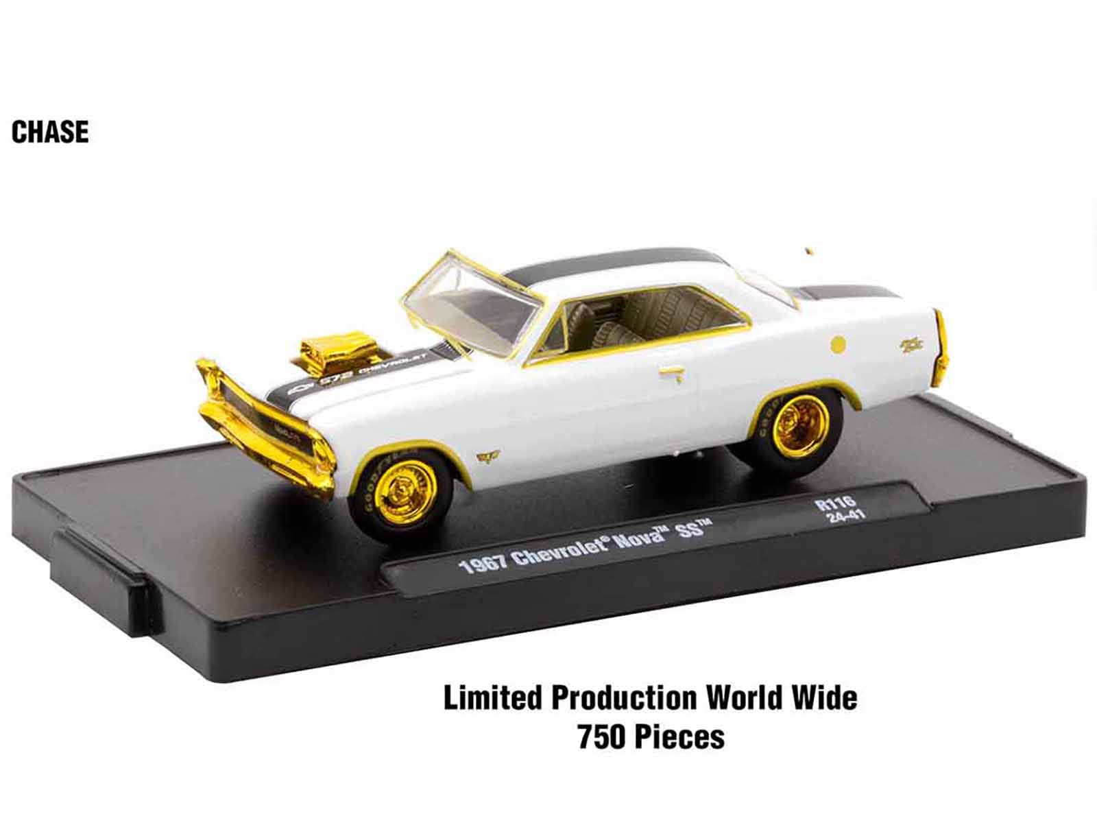 M2 Machines 1/64 Scale Diecast Model Cars - Auto Drivers Set of 4 Limited Edition (7000 Pieces Worldwide) - Collectible Miniature Vehicles for Display, Gifts & Racing Enthusiasts