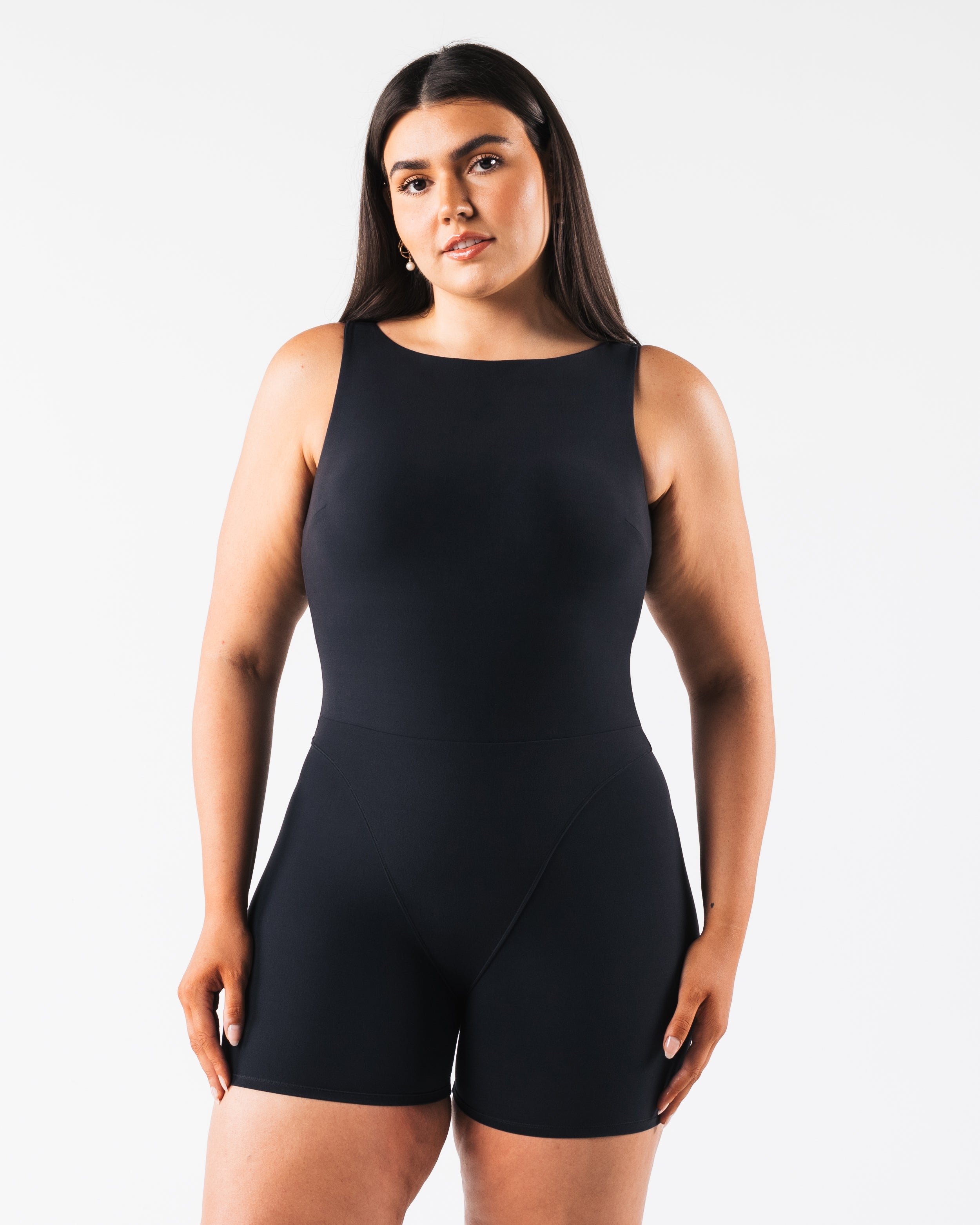 Kohl Bodysuit for Women - Soft Stretchy Black Bodysuit Top | Perfect for Layering, Casual Wear & Everyday Outfits
