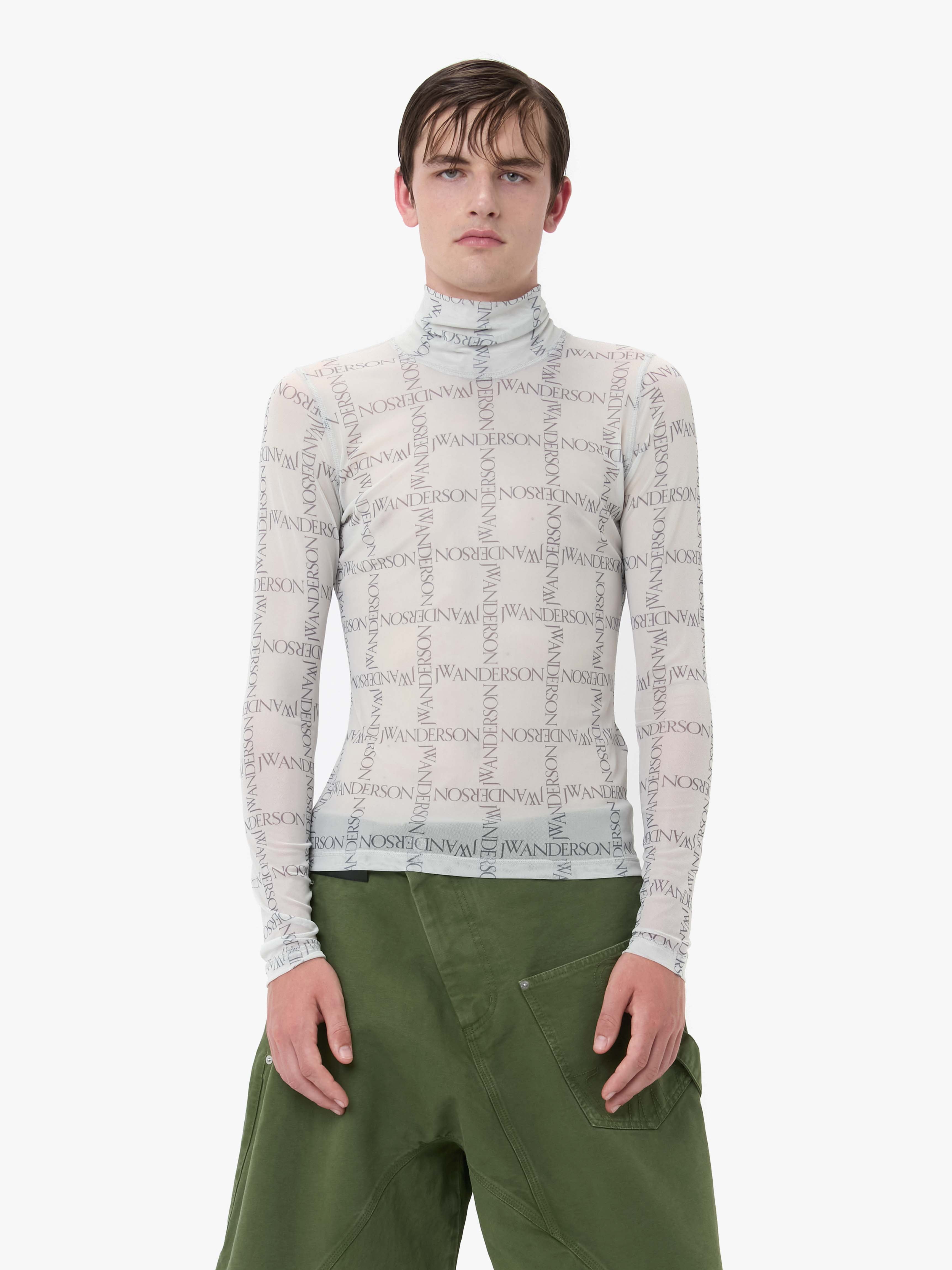Sheer Long Sleeve Turtleneck Top for Women - Elegant Stretchy Blouse for Office Wear, Date Night & Layering Outfits
