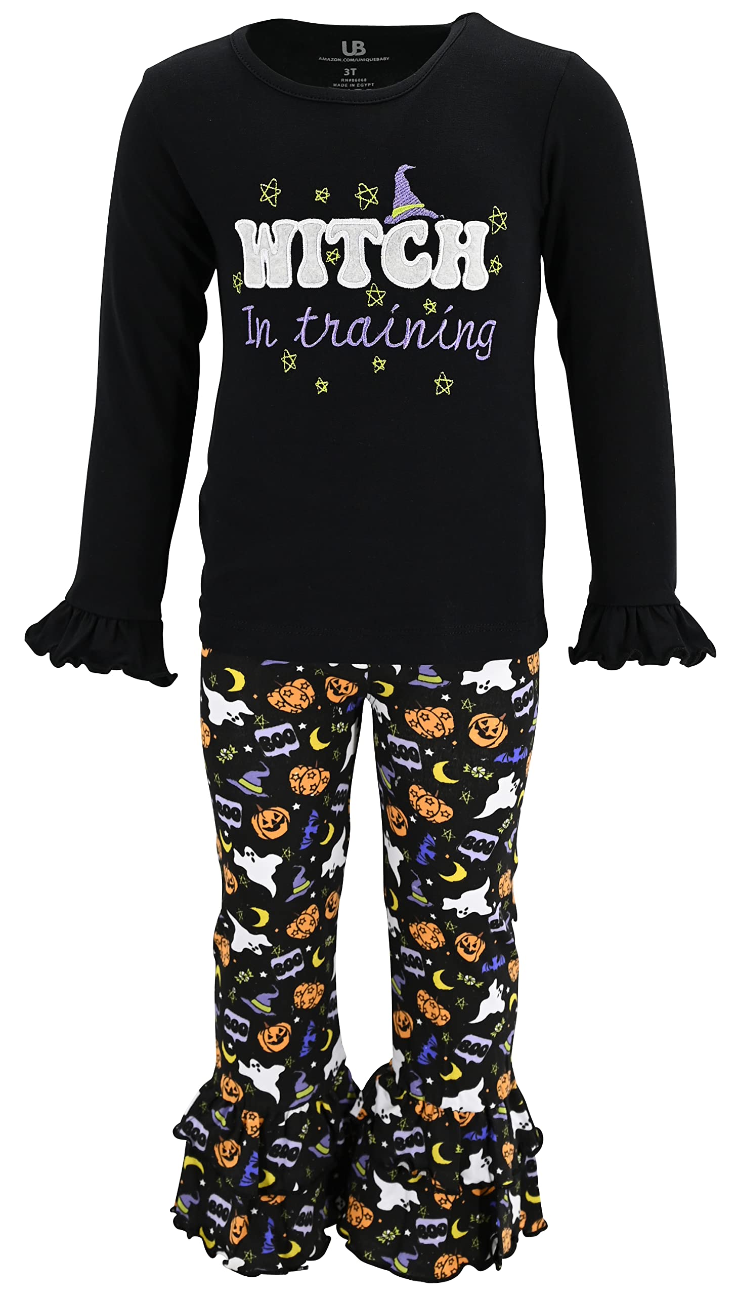 Baby Girls 2-Piece Ruffle Leggings & Shirt Set - Toddler Outfit for Playtime