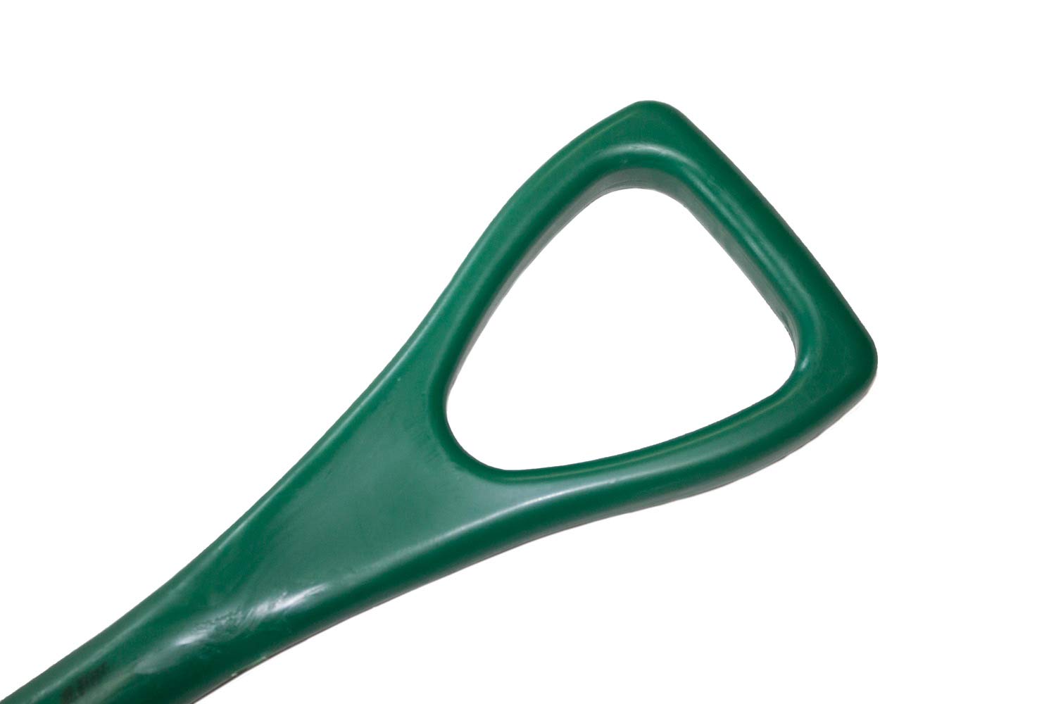 Bully Tools 42-Inch Heavy-Duty Poly Snow Shovel & Scoop for Efficient Snow Removal, Mulch Cleaning, and Yard Maintenance (Green) - Ideal for Driveways, Sidewalks, and Garden Cleanup