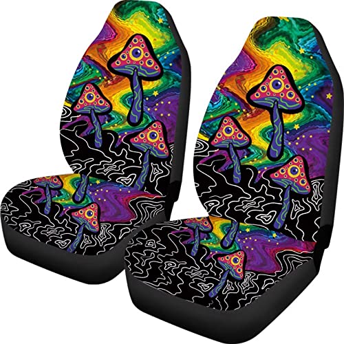 Colorful Mushroom Star Galaxy