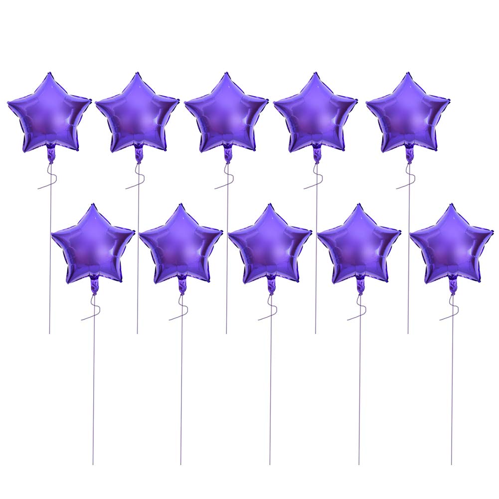 EBTOOLS 100-Piece Multicolor Balloon Kit for Parties, Weddings, Birthdays & Celebrations - Premium Latex Balloons in Purple - Perfect for Decorations, Photo Backdrops & Festive Events