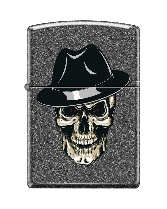 Mobster Skull Iron Stone Z5485