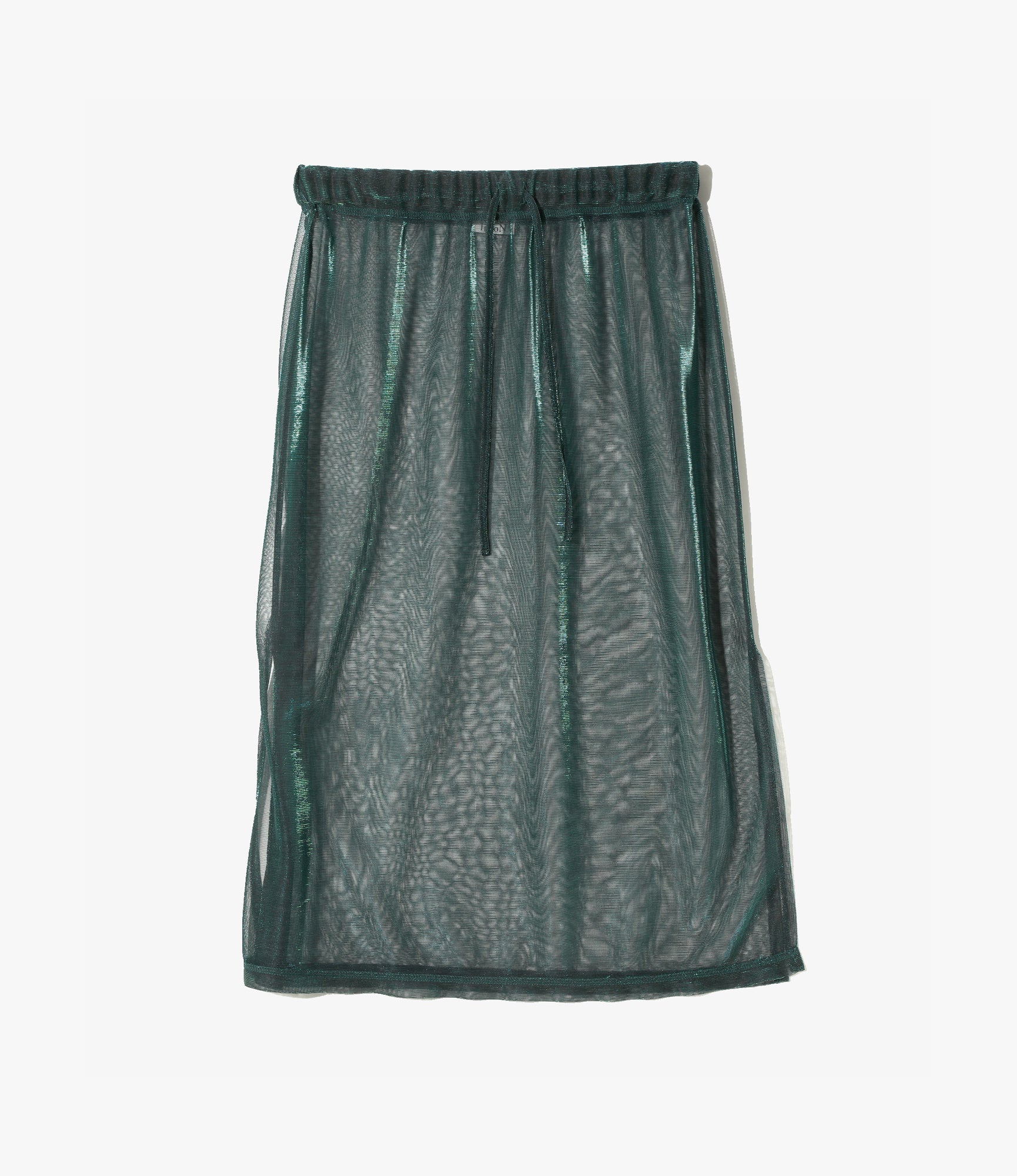 Stylish Green Shine Chambray Pencil Skirt for Women | Office Wear, Cocktail Party & Business Casual Outfit