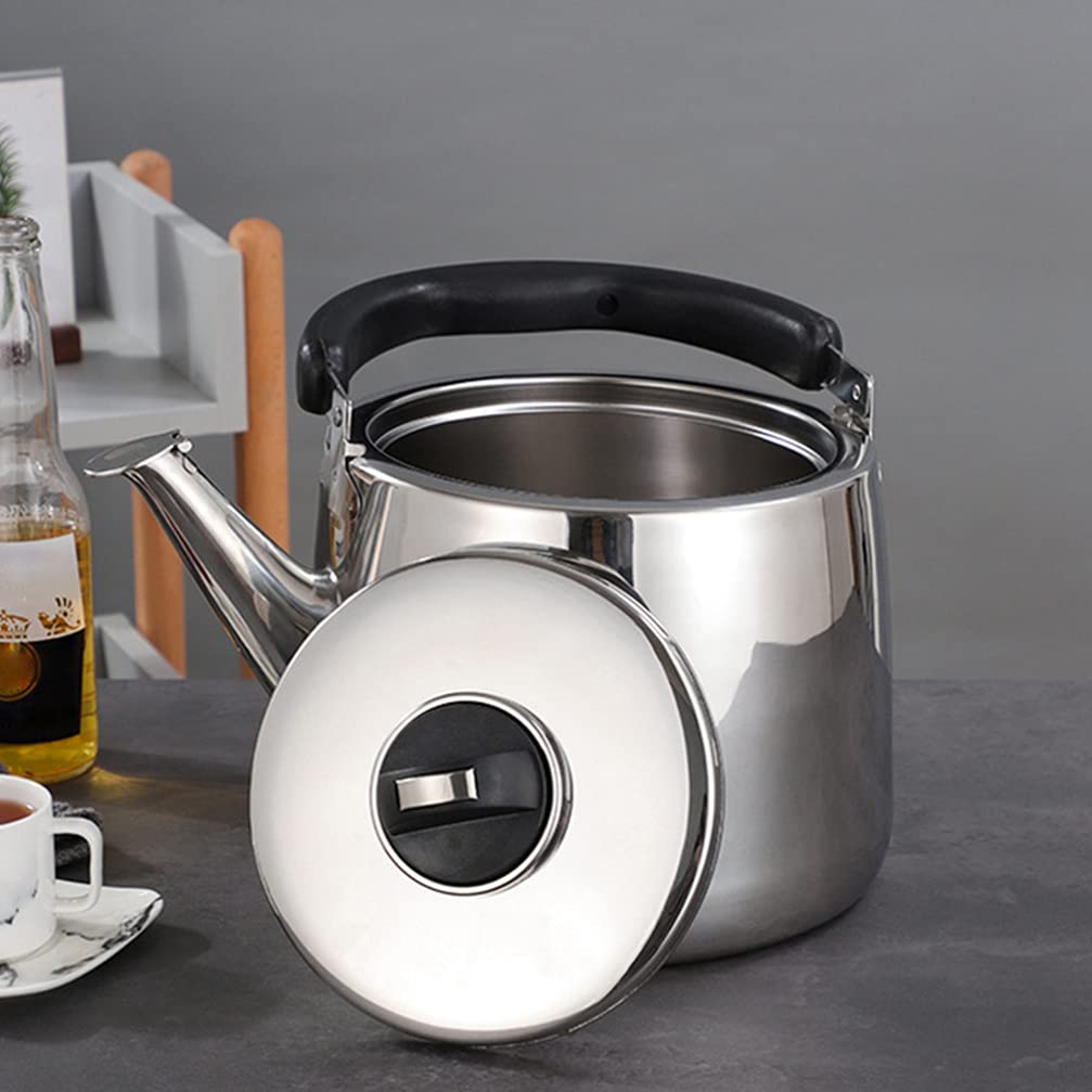 Premium Stainless Steel Whistling Tea Kettle for Gas Stove - Thickened Universal Water Boiling Pot for Home & Kitchen - Perfect for Making Tea, Coffee, and Hot Beverages