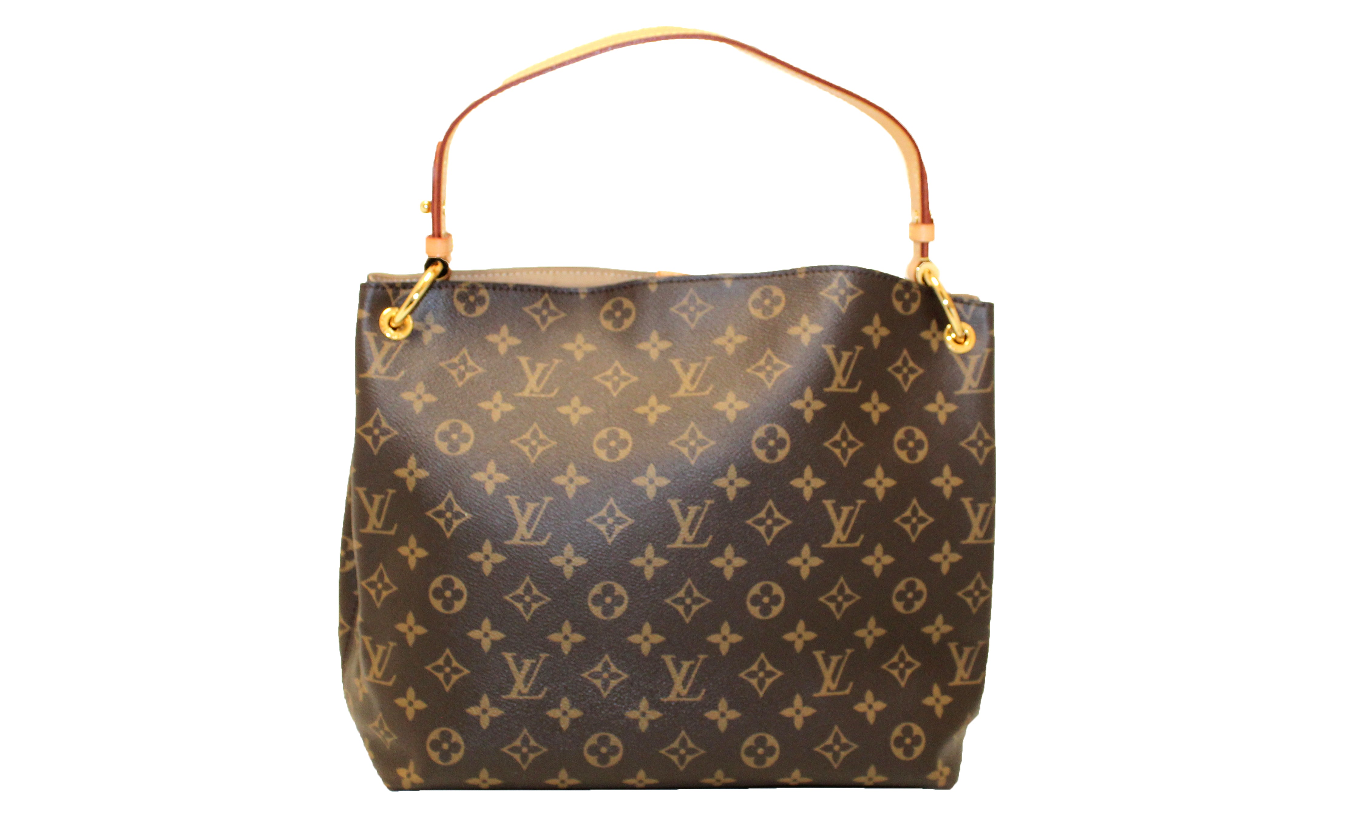 Authentic Louis Vuitton Monogram Graceful PM Hobo Shoulder Bag - Luxury Designer Handbag for Women, Perfect for Work, Travel & Everyday Use