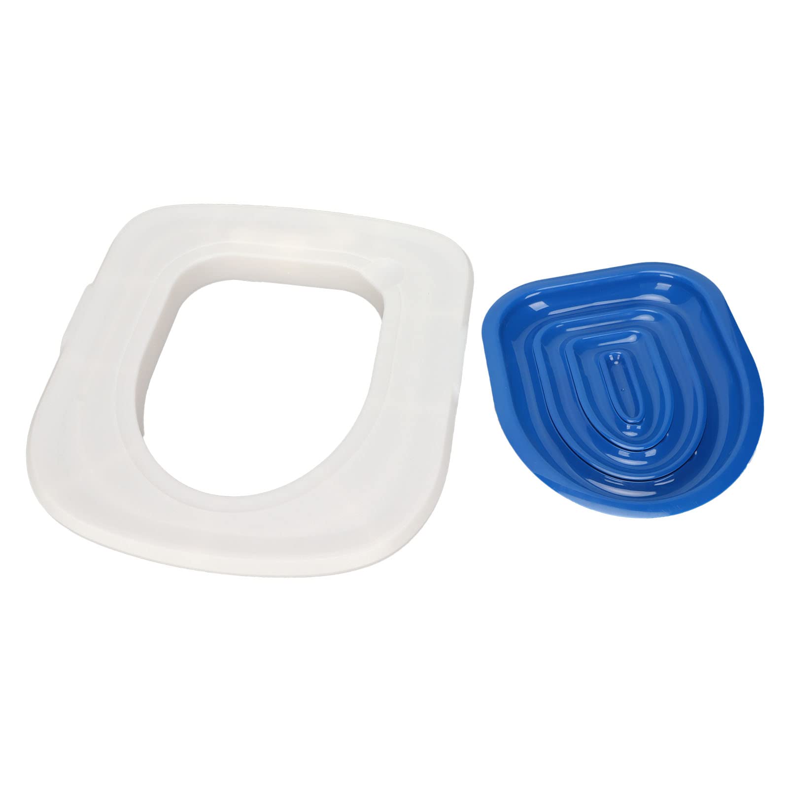Universal Cat Toilet Training Kit - Reusable Plastic Litter Box Trainer with Urinal Seat & Anti-Slip Mat | Hygienic Pet Supplies for Easy Cat Potty Training at Home