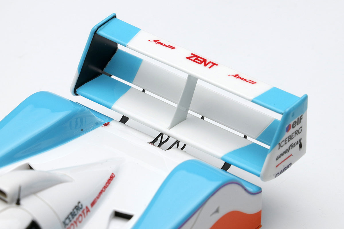 1:43 Scale Toyota TS010 Le Mans 24h 1992 No.8 Team Tom's ZENT Diecast Model Car - Collectible Racing Car for Display, Gifts, and Motorsport Enthusiasts