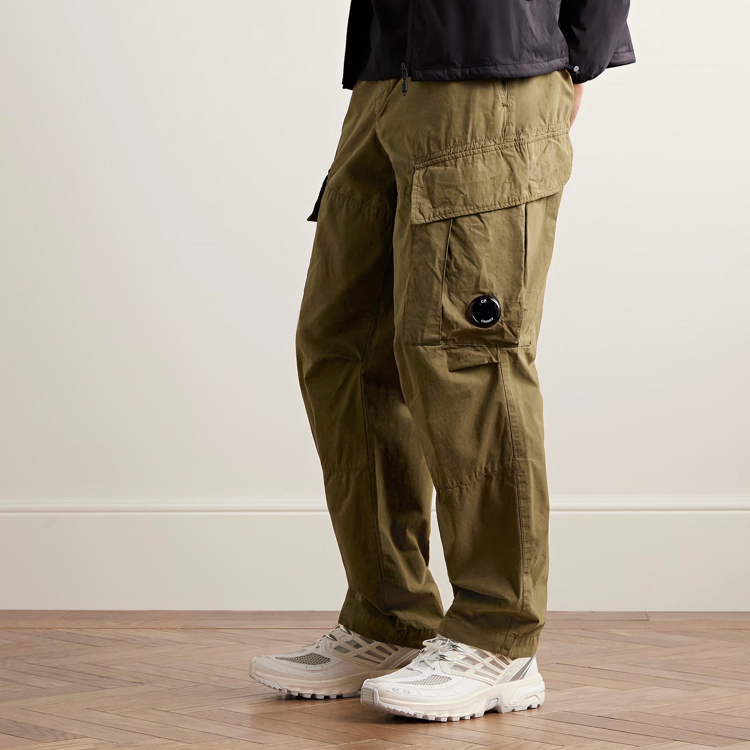CP Company Microreps Cargo Pants for Men - Durable Military Style Tactical Trousers with Multiple Pockets | Perfect for Outdoor Adventures, Hiking & Urban Streetwear