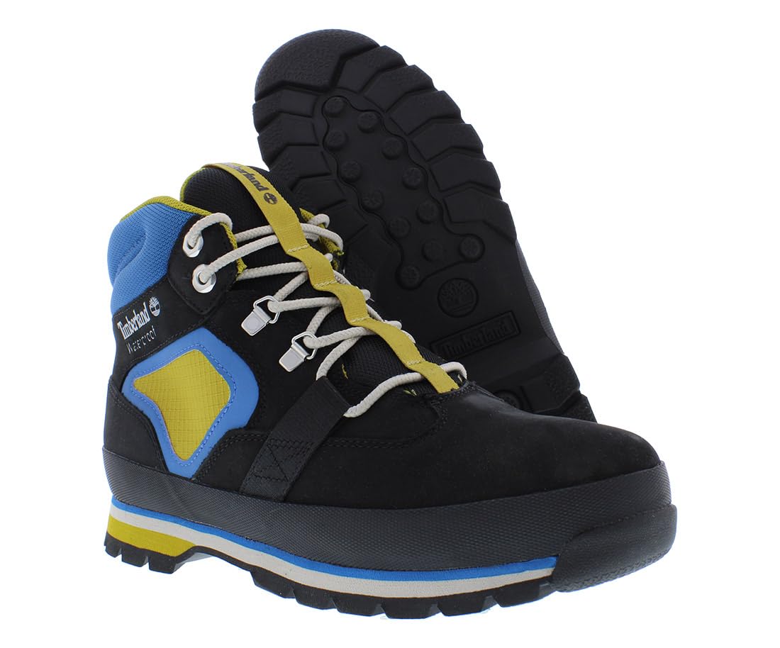 Timberland Men's Euro Hiker Boot - Waterproof Leather Hiking Shoes for Outdoor Adventures & Casual Wear