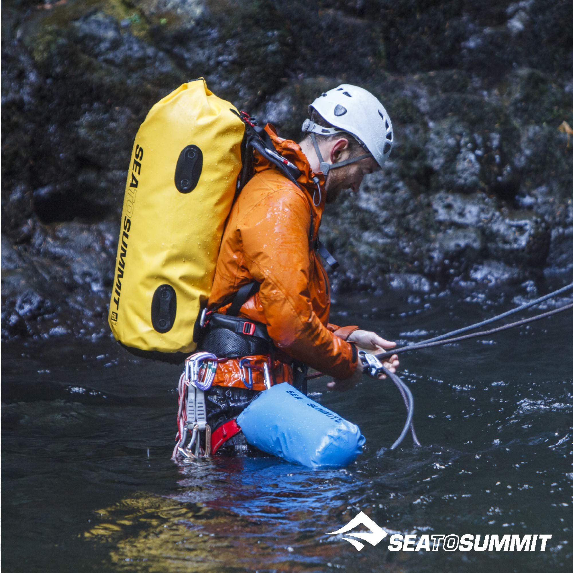 Sea to Summit Hydraulic Dry Pack - Waterproof Heavy-Duty Backpack for Hiking, Camping & Outdoor Adventures