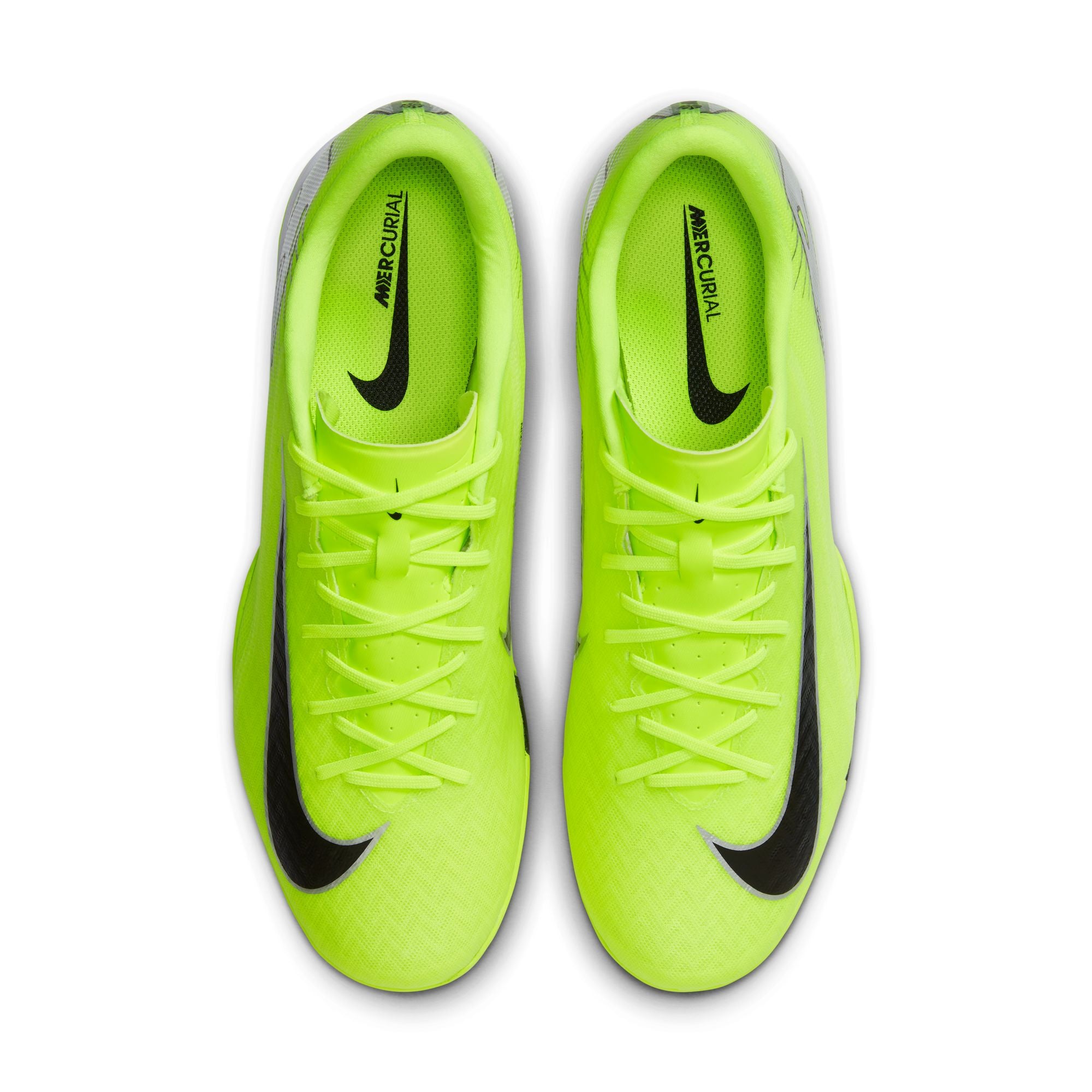 Nike Mercurial Vapor 16 Academy IC Indoor Soccer Shoes for Men - Volt/Black - Lightweight & Comfortable for Training & Matches