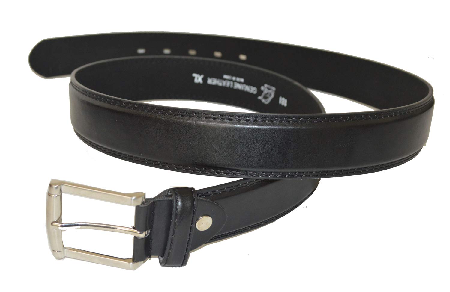 LeatherBoss Big & Tall Jeans Belt for Men - Premium Genuine Leather Dress & Casual Belt - Perfect for Office, Formal Wear & Everyday Use