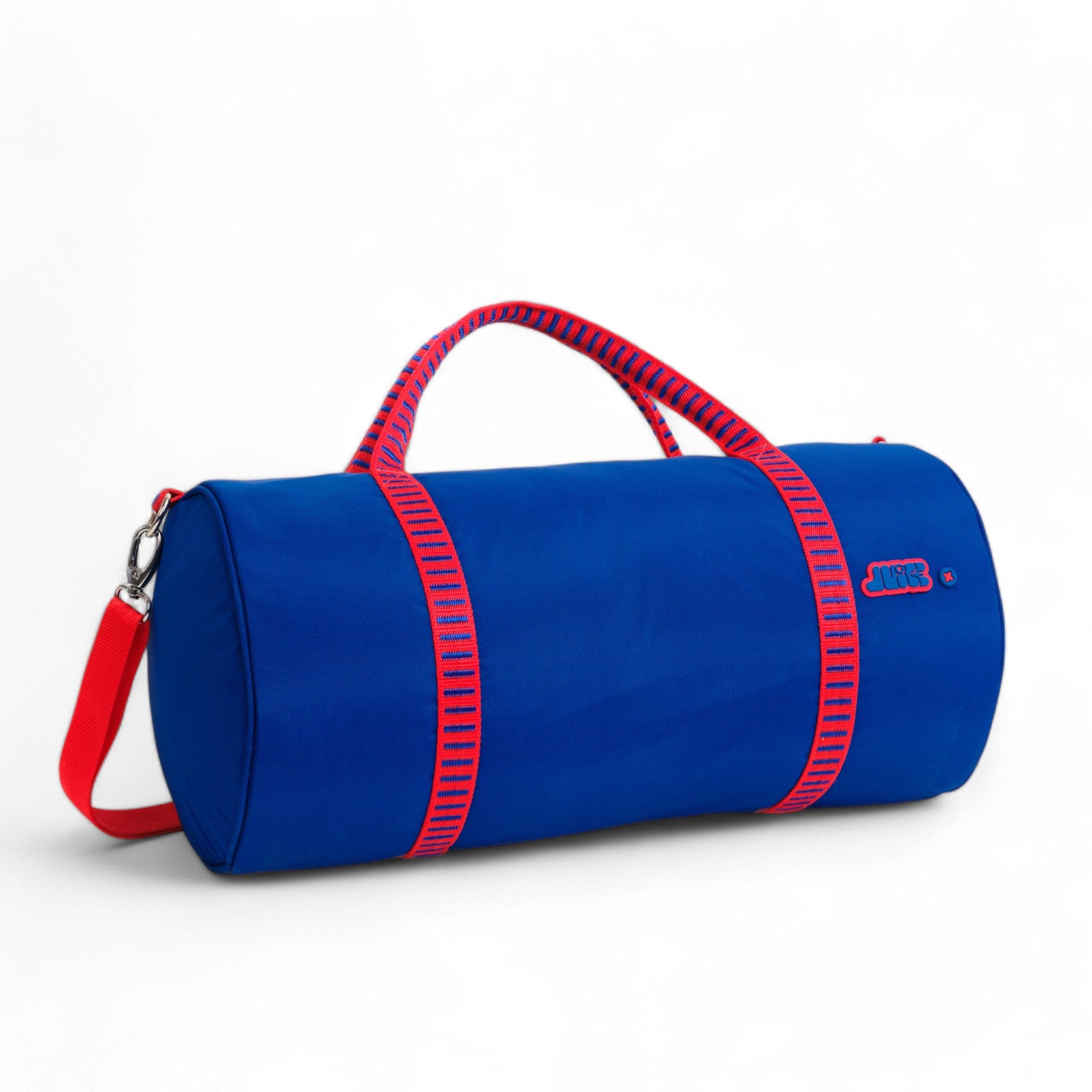 Moji Duffle Bag - Bomba Blue Waterproof Travel Duffel for Gym, Sports & Weekend Getaways | Lightweight Carry-On Luggage with Shoulder Strap