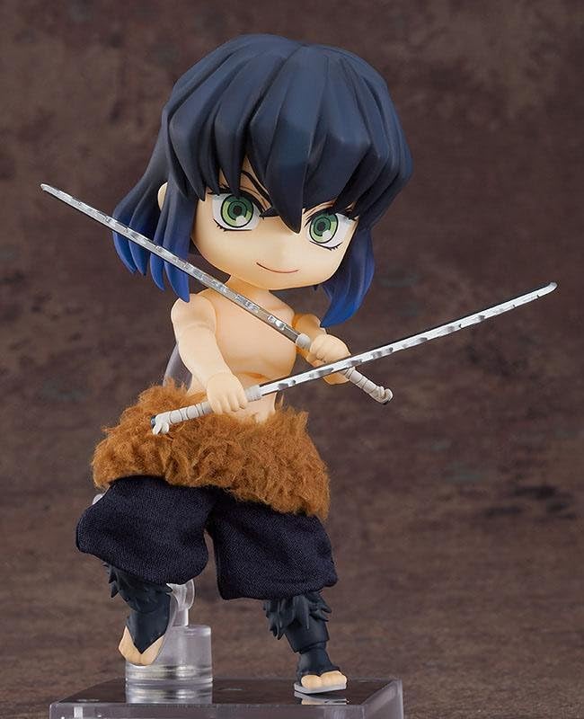Good Smile Demon Slayer: Kimetsu no Yaiba Inosuke Hashibira Nendoroid Action Figure - Collectible Anime Doll for Display & Cosplay | Perfect for Fans & Gift Giving