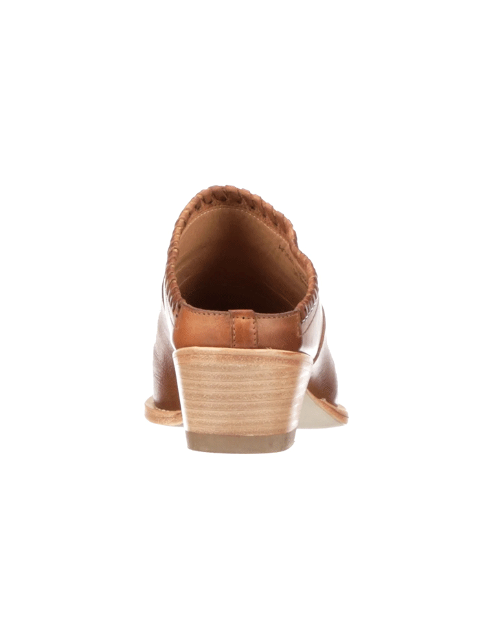 Lucchese I6115 Women's Western Mule Boots in Golden Tan - Stylish Cowgirl Shoes for Country Dancing & Casual Wear